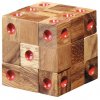 Łamigłówki drewniane – zestaw 24 elementów