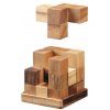 Łamigłówki drewniane – zestaw 24 elementów