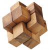 Łamigłówki drewniane – zestaw 12 elementów