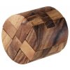 Łamigłówki drewniane – zestaw 12 mini-elementów