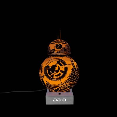 Lampka Star Wars BB-8 - świetny efekt trójwymiarowy