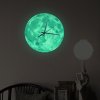 Zegar Księżyc - świecący w ciemności 