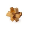 Drewniane puzzle łamigłówki – zestaw 12 elementów