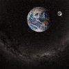 Płyta projekcyjna Homestar: Ziemia i Księżyc w dzień i w nocy