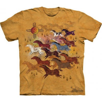 Koszulka 3D The Mountain Horses & Sun