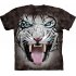 Koszulka 3D The Mountain Tribal White Tiger Black