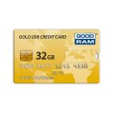 Pendrive Goodram złota karta kredytowa