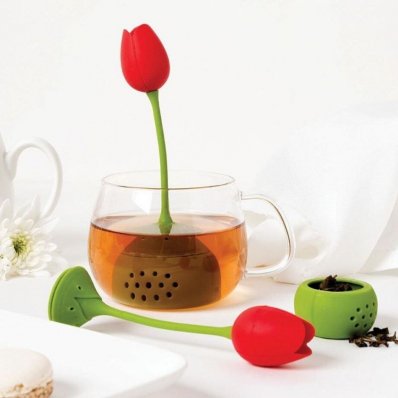Zaparzacz do herbaty tulipan