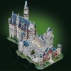 Puzzle 3D zamek Neuschwanstein - 890 elementów