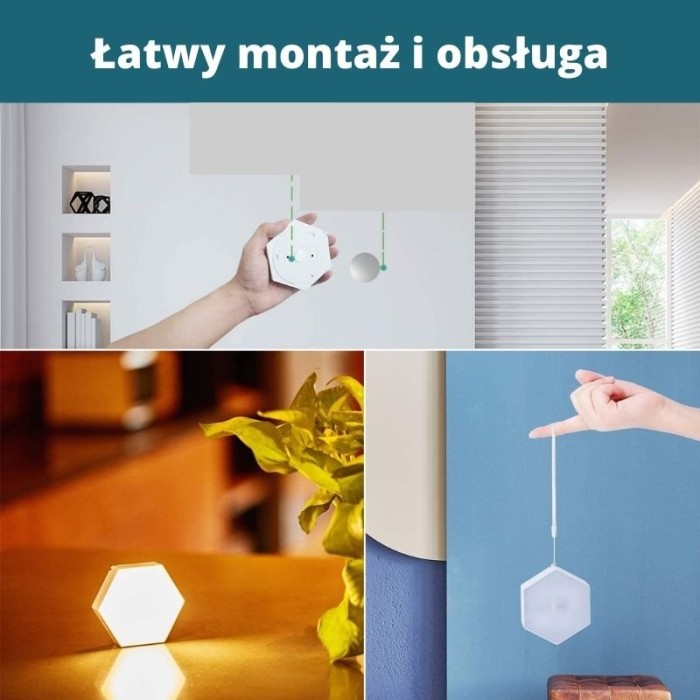 Lampka nocna z czujnikiem ruchu Amber Light