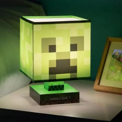 Lampka nocna Minecraft Creeper