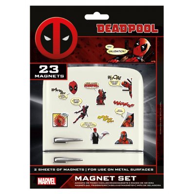 Zestaw magnesów Marvel Deadpool