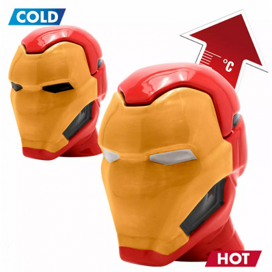 Kubek termoaktywny IRON MAN 3D