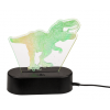 Lampka nocna 3D Dinozaur