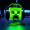 Stojak na słuchawki - lampka Minecraft Creeper