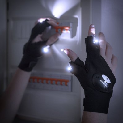 Rękawiczki z oświetleniem LED