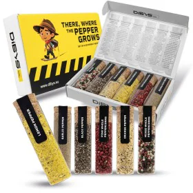 Zestaw DIBYS - Przyprawy - Zestaw Pieprzu - 6x60ml