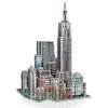 Puzzle 3D New York Midtown West - 900 elementów 