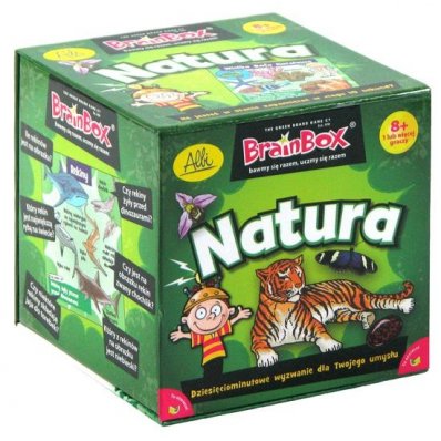 Gra towarzyska BrainBox Natura	- zapamiętaj wszystkie detale!