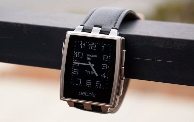 Smartwatch Android iOS Pebble Steel 