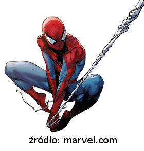 Podstawka pod jajka w kostiumie Spider-Mana